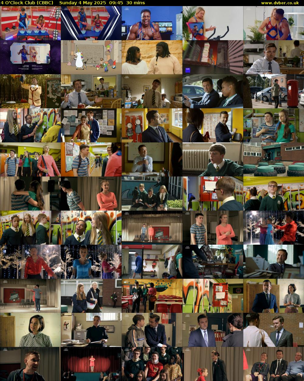 4 O'Clock Club (CBBC) Sunday 4 May 2025 09:45 - 10:15