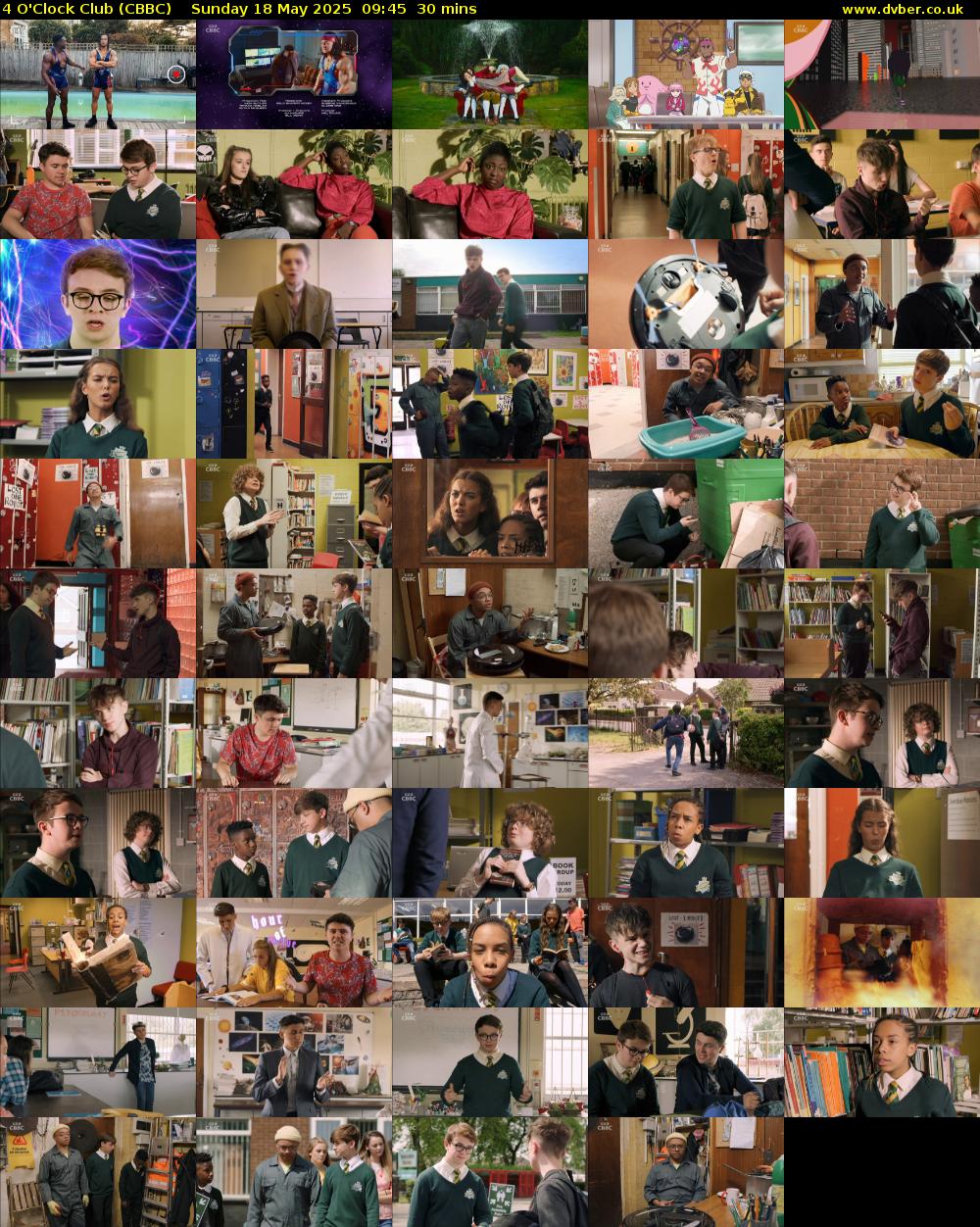 4 O'Clock Club (CBBC) Sunday 18 May 2025 09:45 - 10:15