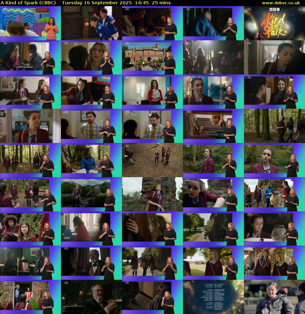 A Kind of Spark (CBBC) Tuesday 16 September 2025 14:45 - 15:10