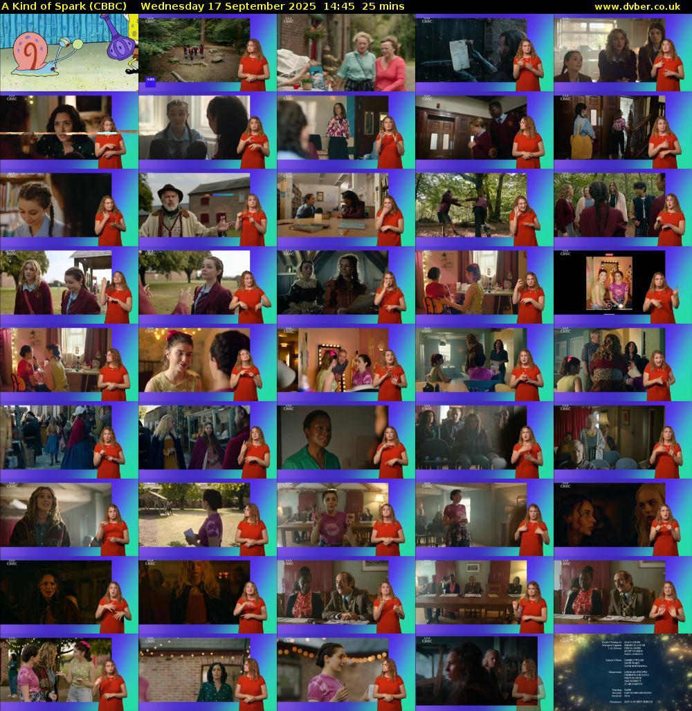 A Kind of Spark (CBBC) Wednesday 17 September 2025 14:45 - 15:10