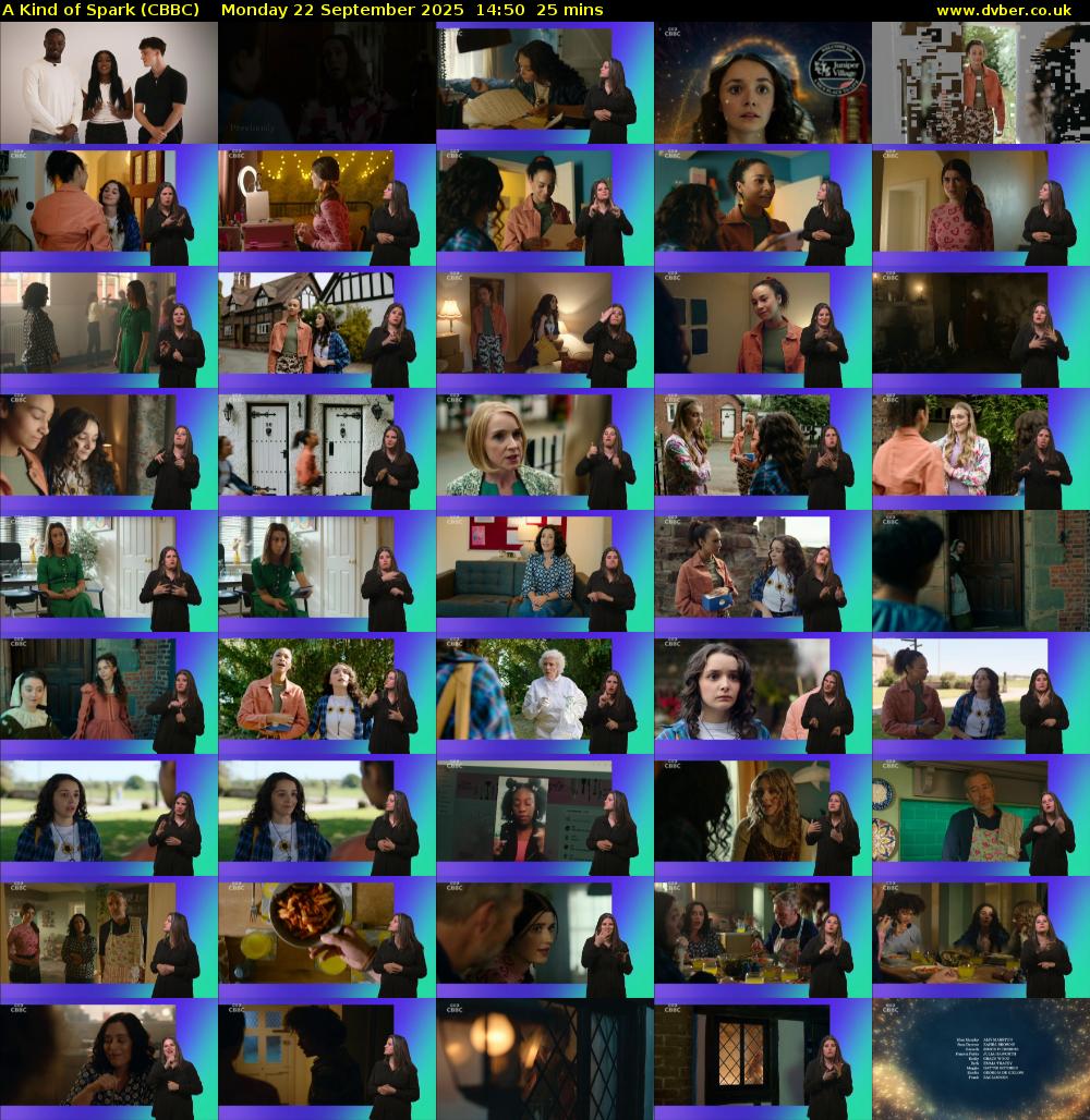 A Kind of Spark (CBBC) Monday 22 September 2025 14:50 - 15:15