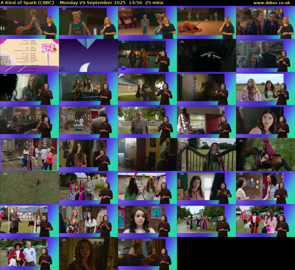 A Kind of Spark (CBBC) Monday 29 September 2025 14:50 - 15:15