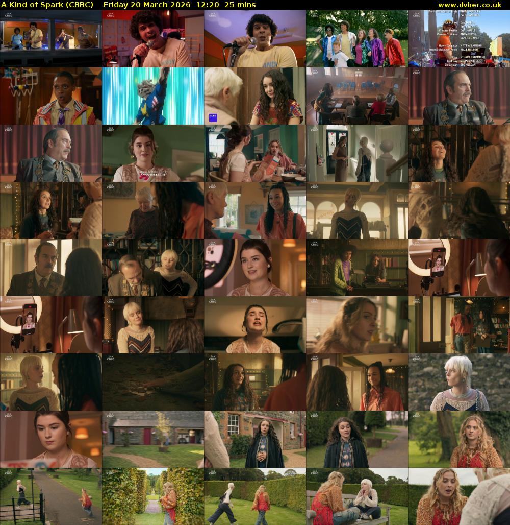 A Kind of Spark (CBBC) Friday 20 March 2026 12:20 - 12:45