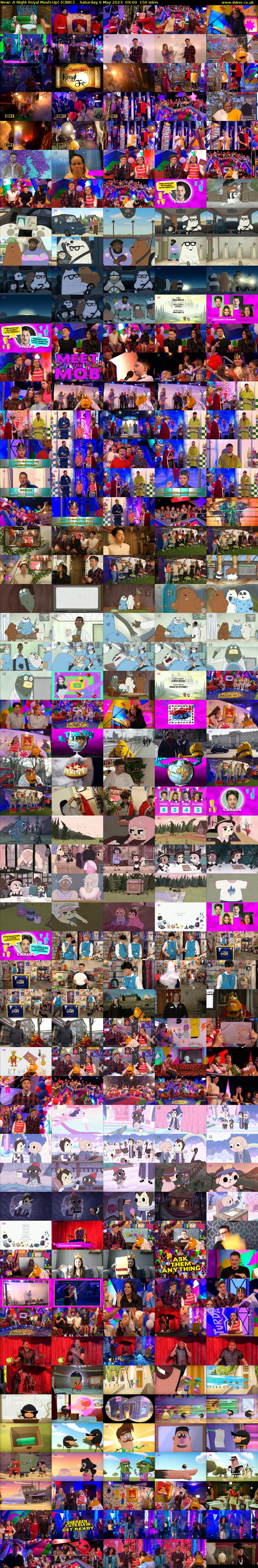 A Right Royal Mash-Up! (CBBC) Saturday 6 May 2023 09:00 - 11:30