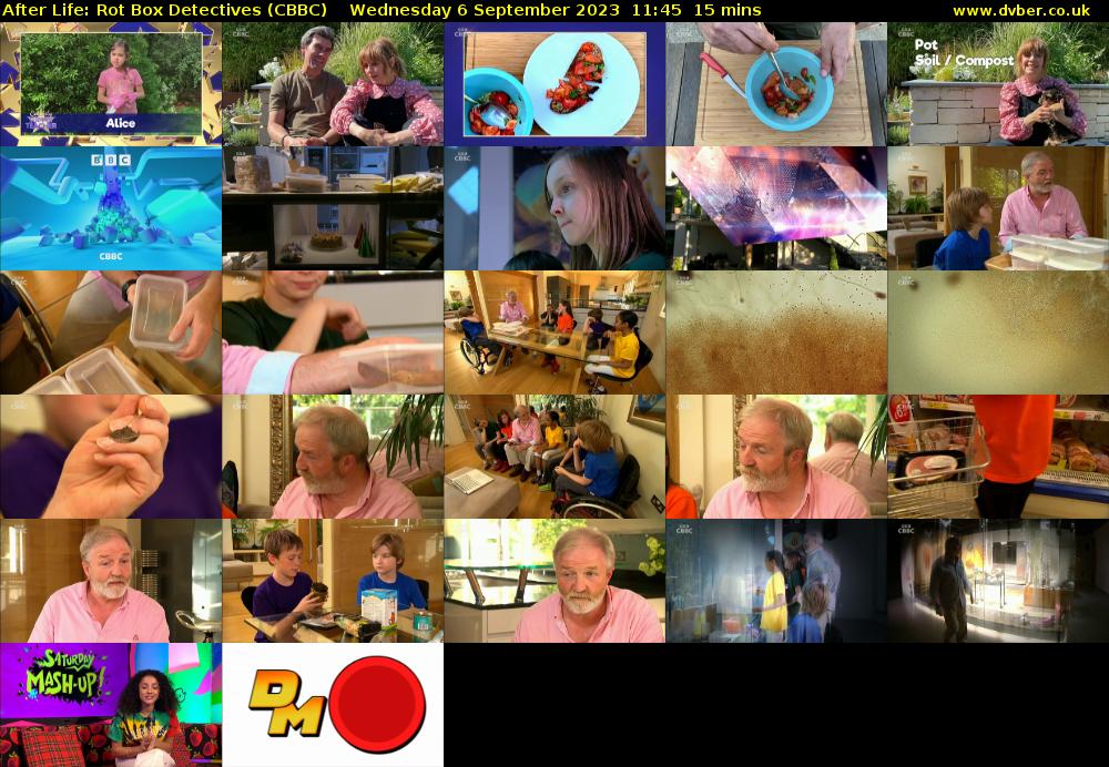 After Life: Rot Box Detectives (CBBC) Wednesday 6 September 2023 11:45 - 12:00