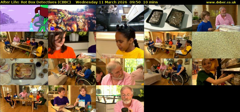 After Life: Rot Box Detectives (CBBC) Wednesday 11 March 2026 09:50 - 10:00