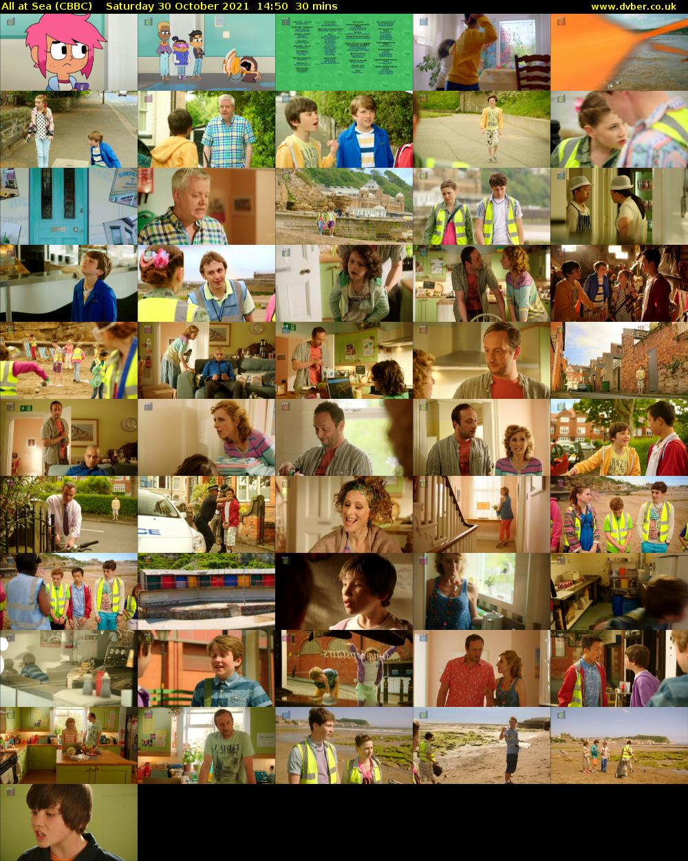 All At Sea (CBBC) Saturday 30 October 2021 14:50 - 15:20