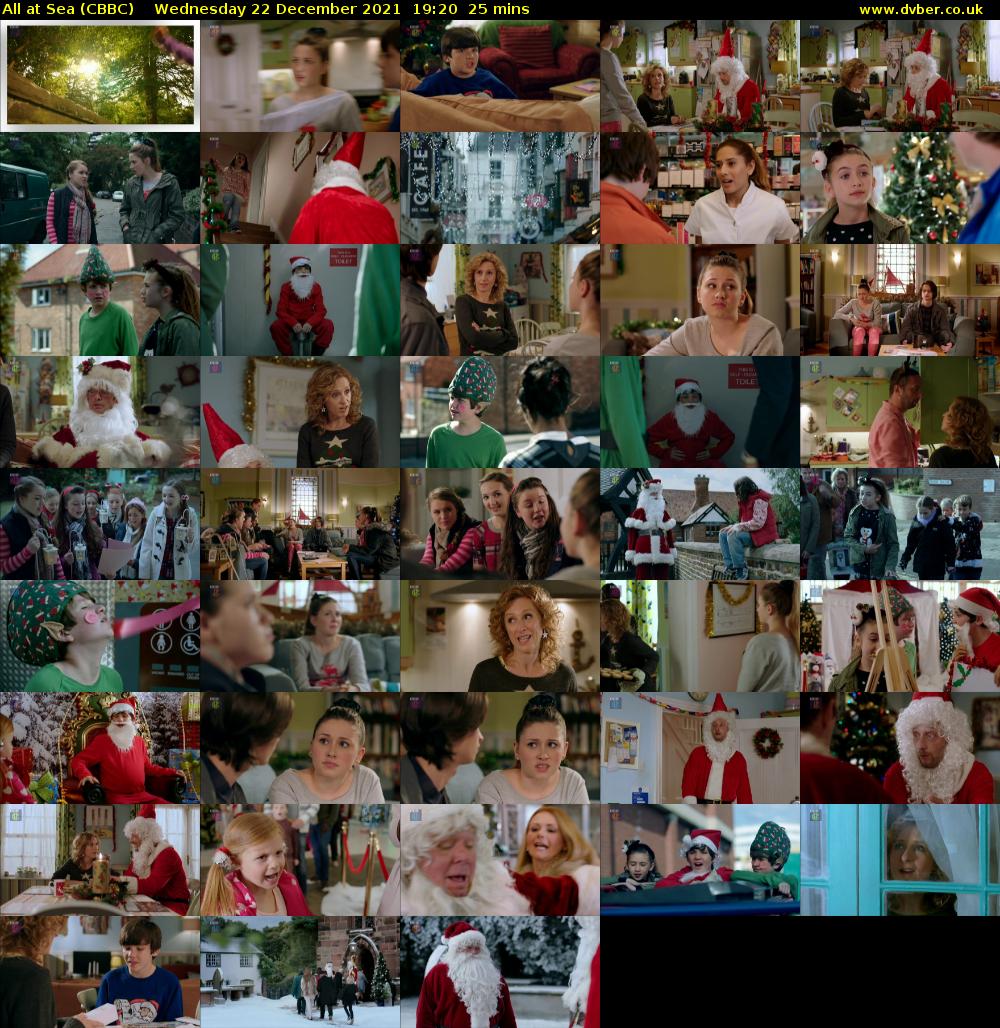 All At Sea (CBBC) Wednesday 22 December 2021 19:20 - 19:45