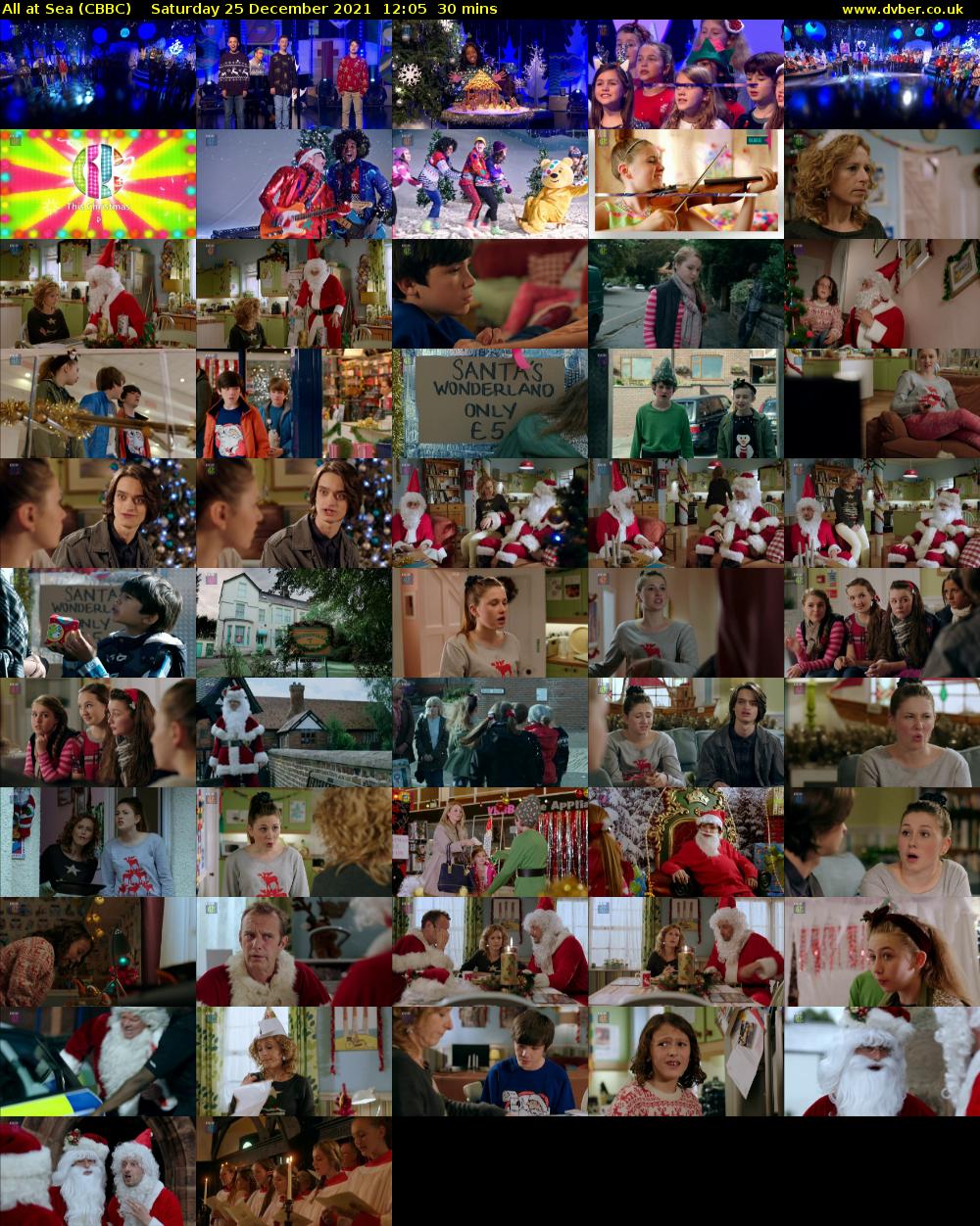 All At Sea (CBBC) Saturday 25 December 2021 12:05 - 12:35