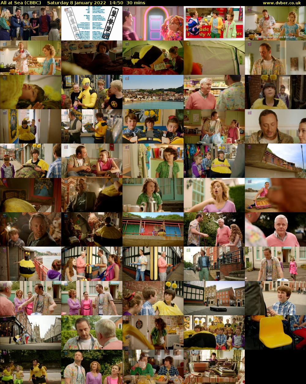All At Sea (CBBC) Saturday 8 January 2022 14:50 - 15:20