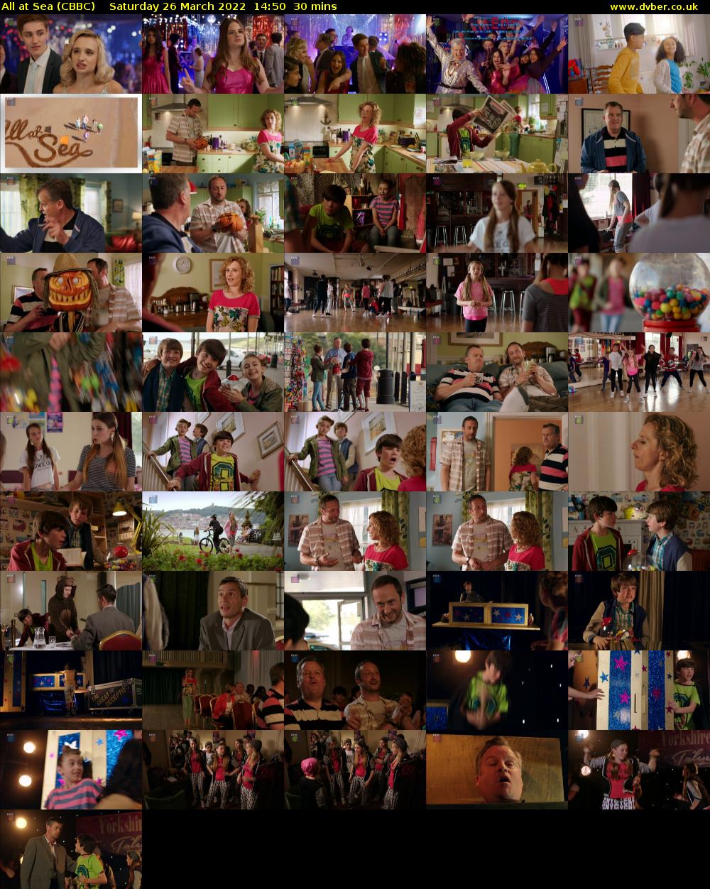 All At Sea (CBBC) Saturday 26 March 2022 14:50 - 15:20