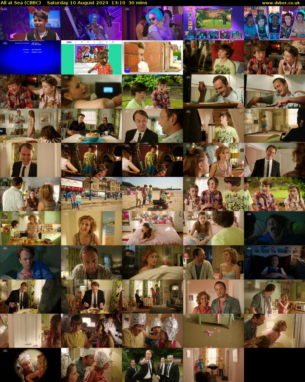 All At Sea (CBBC) Saturday 10 August 2024 13:10 - 13:40