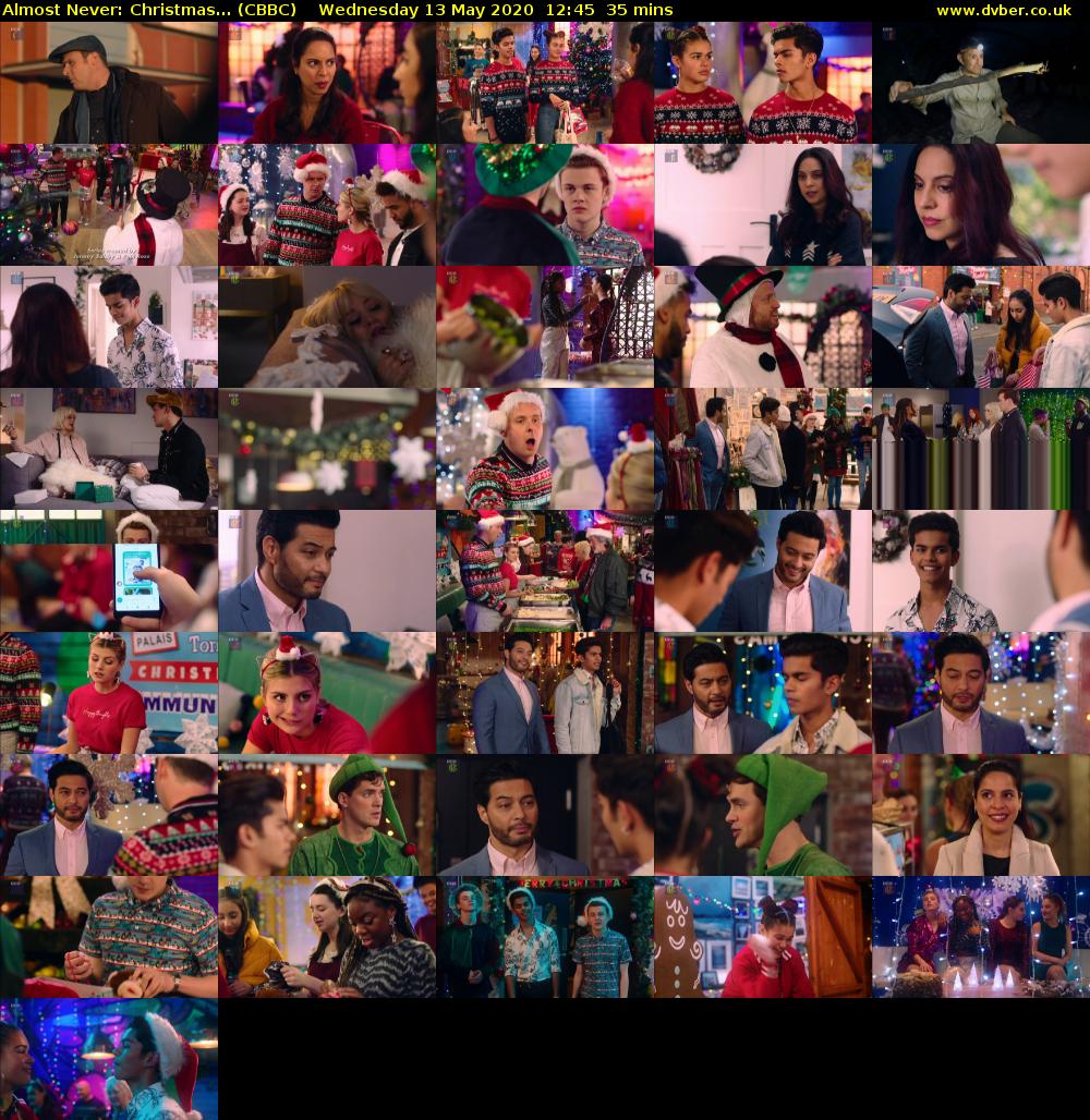Almost Never: Christmas... (CBBC) Wednesday 13 May 2020 12:45 - 13:20