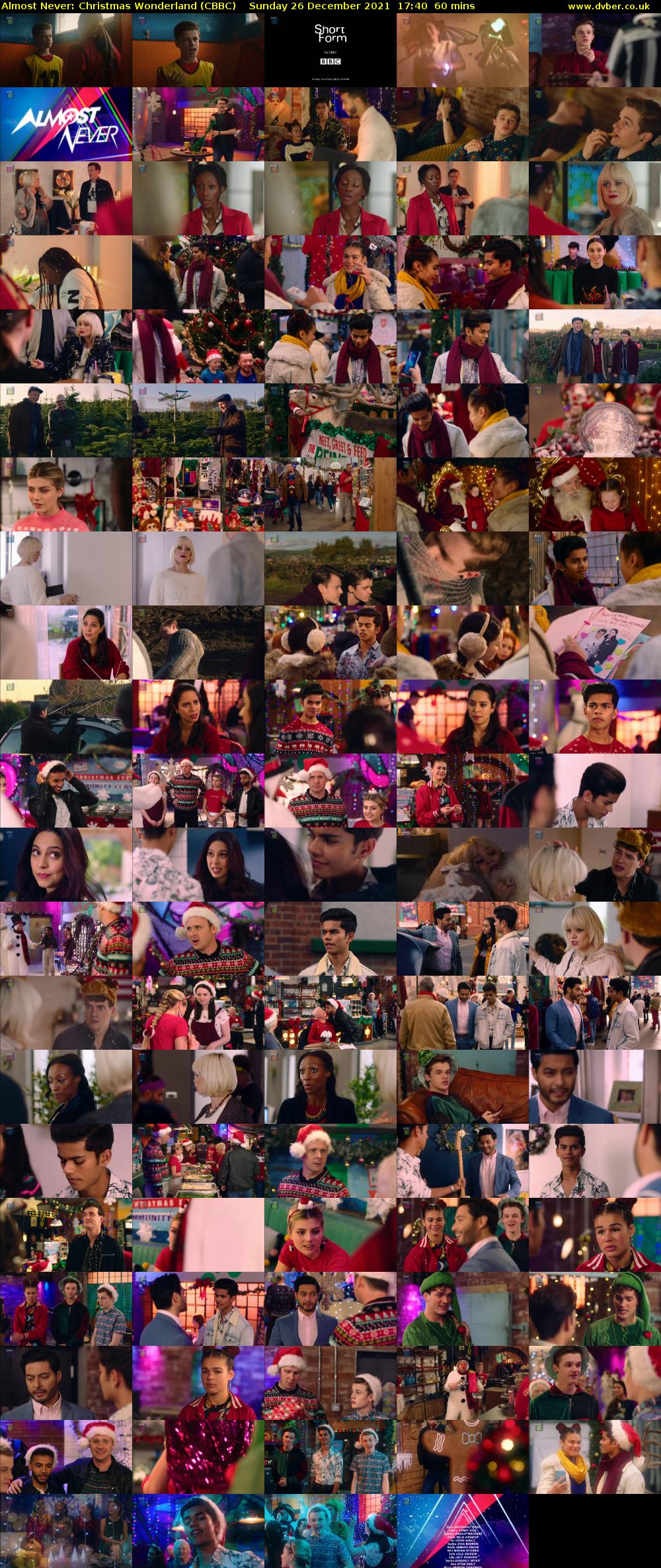 Almost Never: Christmas Wonderland (CBBC) Sunday 26 December 2021 17:40 - 18:40