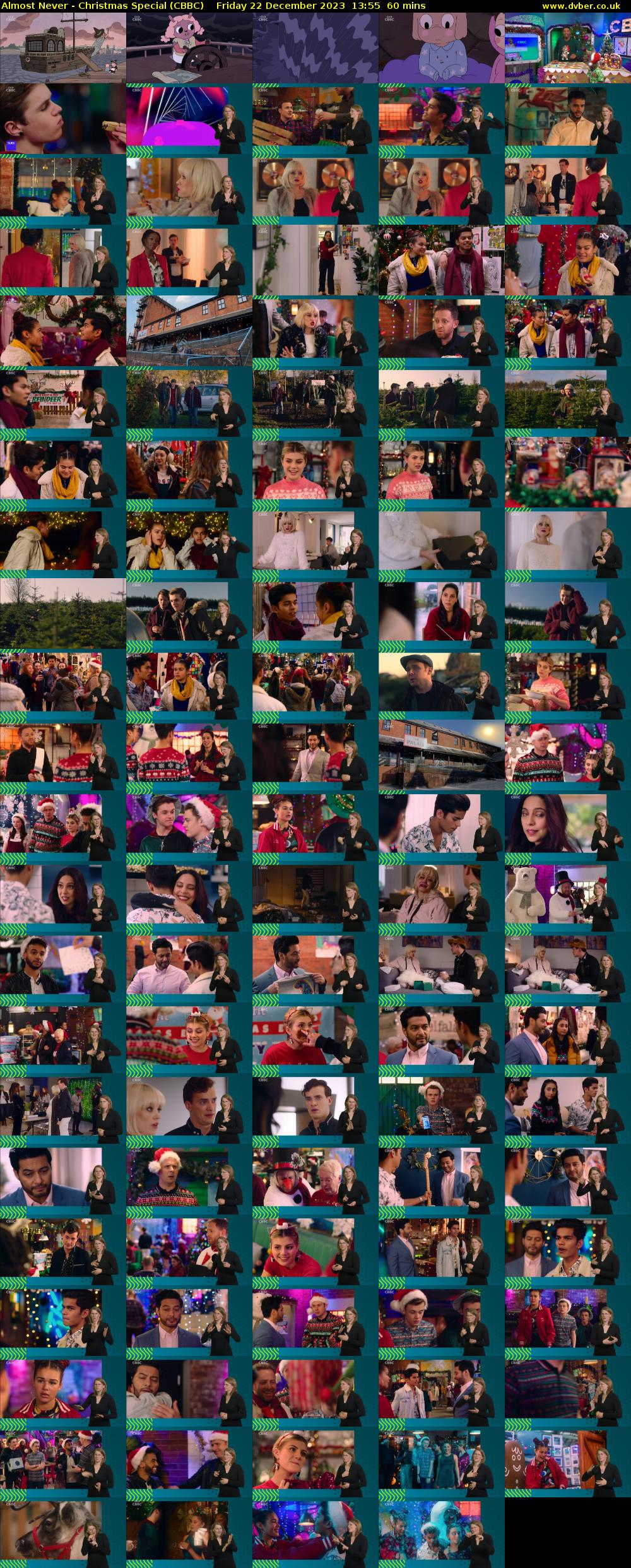 Almost Never - Christmas Special (CBBC) Friday 22 December 2023 13:55 - 14:55