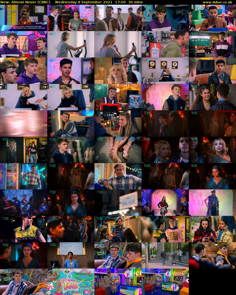 Almost Never (CBBC) Wednesday 8 September 2021 17:00 - 17:30