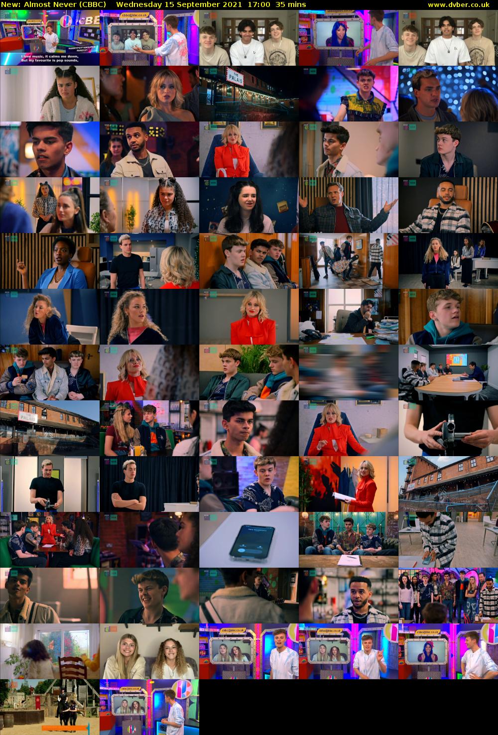 Almost Never (CBBC) Wednesday 15 September 2021 17:00 - 17:35