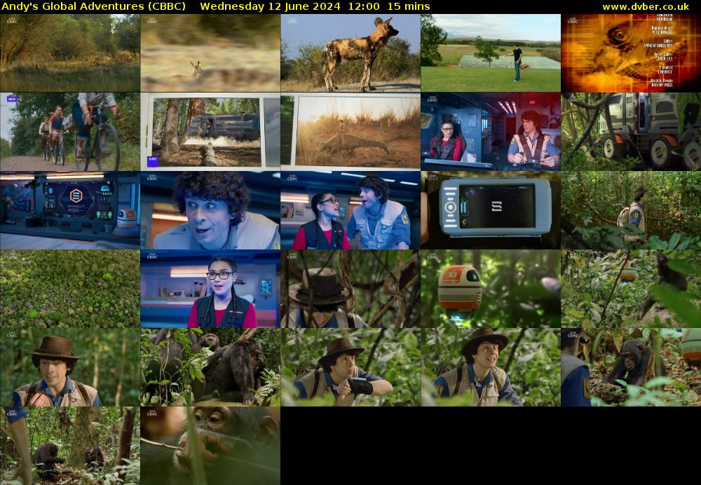 Andy's Global Adventures (CBBC) Wednesday 12 June 2024 12:00 - 12:15