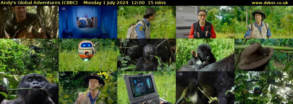 Andy's Global Adventures (CBBC) Monday 1 July 2024 12:00 - 12:15
