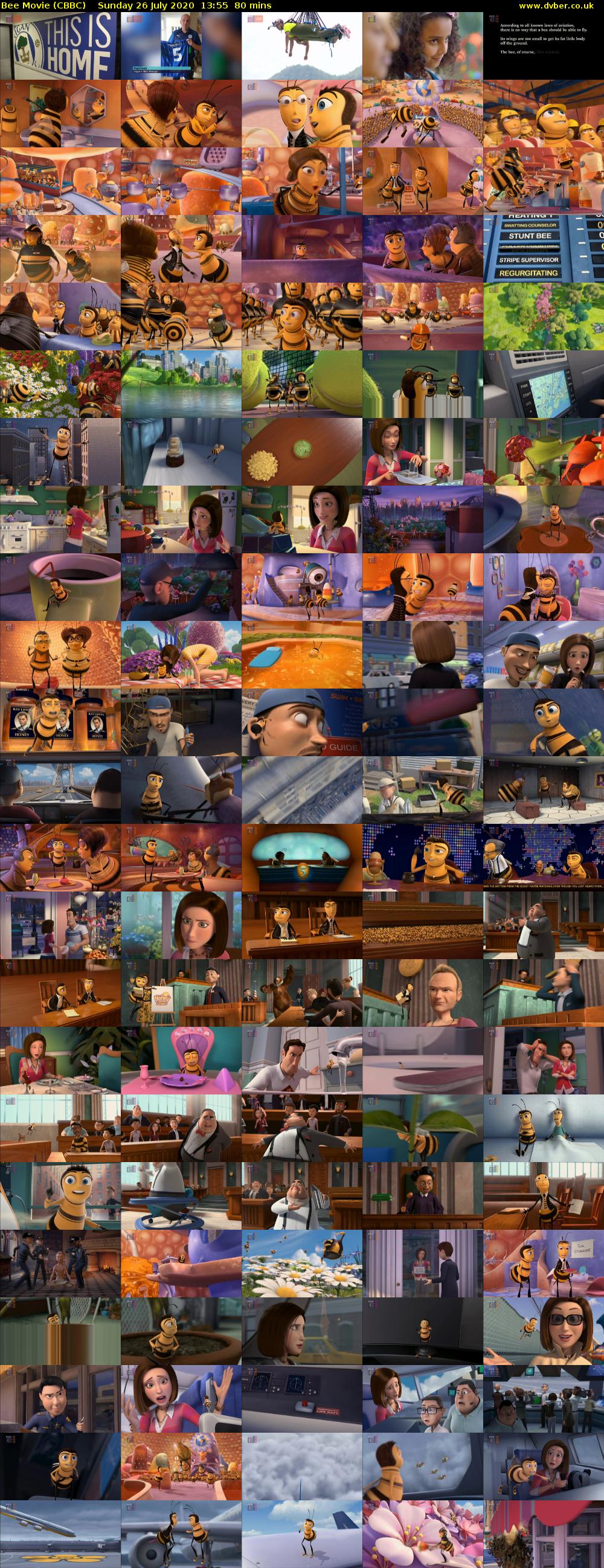 Bee Movie (CBBC) Sunday 26 July 2020 13:55 - 15:15