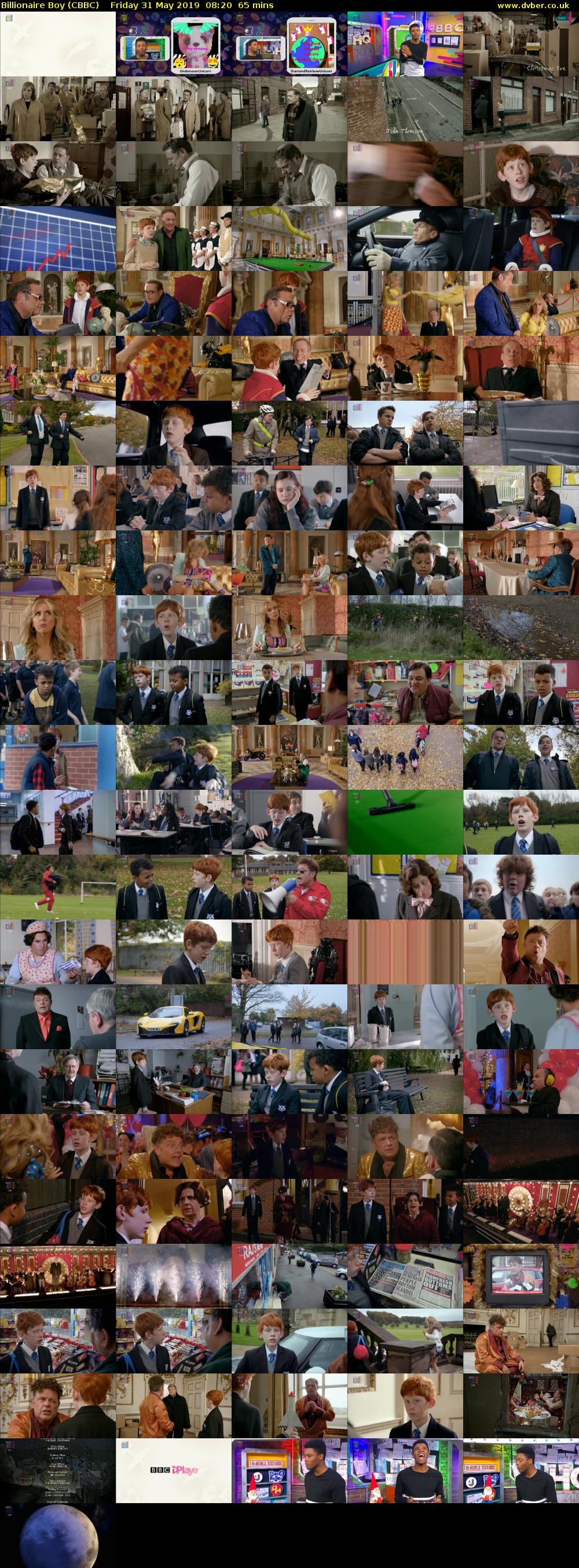 Billionaire Boy (CBBC) Friday 31 May 2019 08:20 - 09:25