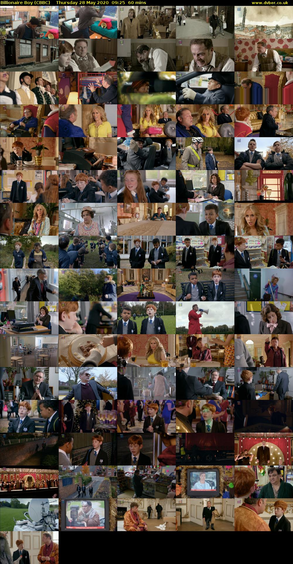 Billionaire Boy (CBBC) Thursday 28 May 2020 09:25 - 10:25