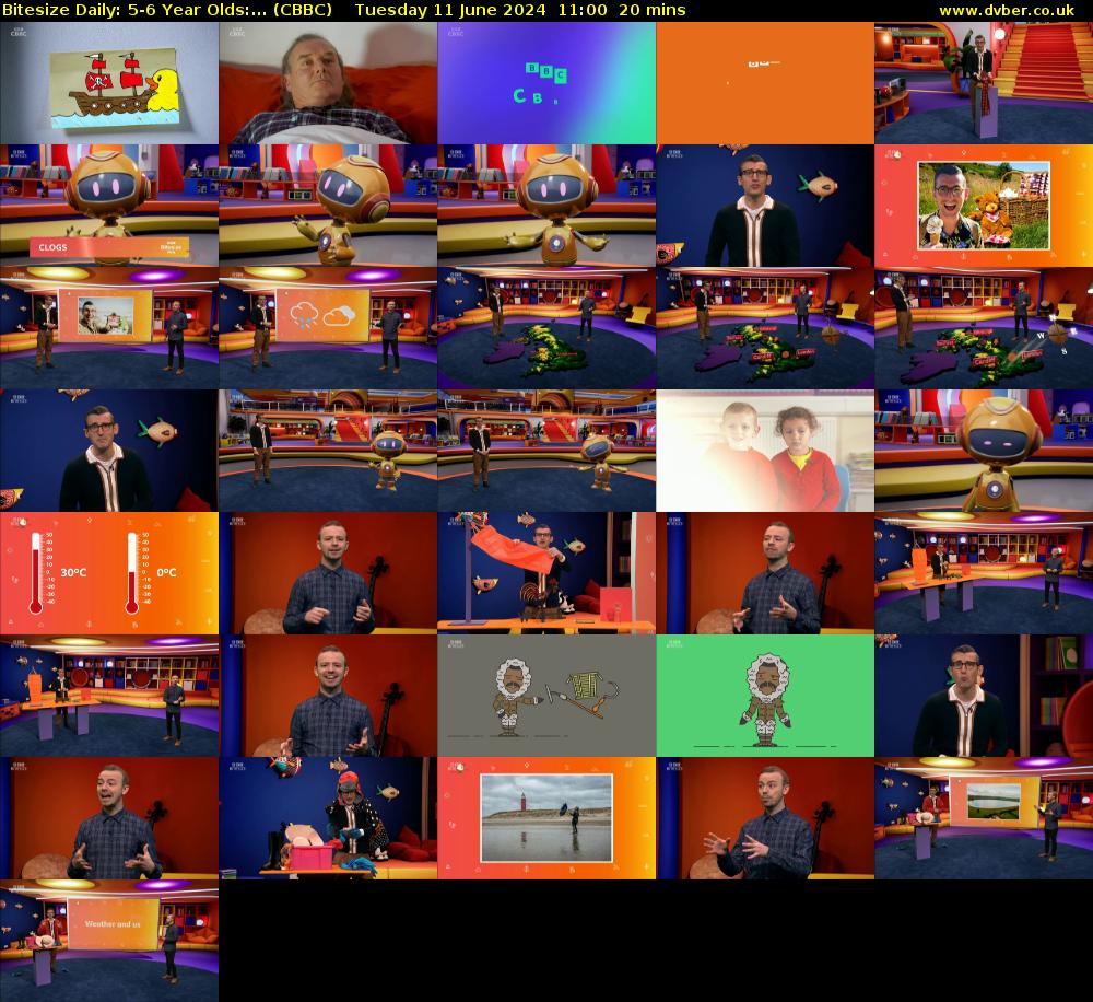 Bitesize Daily: 5-6 Year Olds:... (CBBC) Tuesday 11 June 2024 11:00 - 11:20