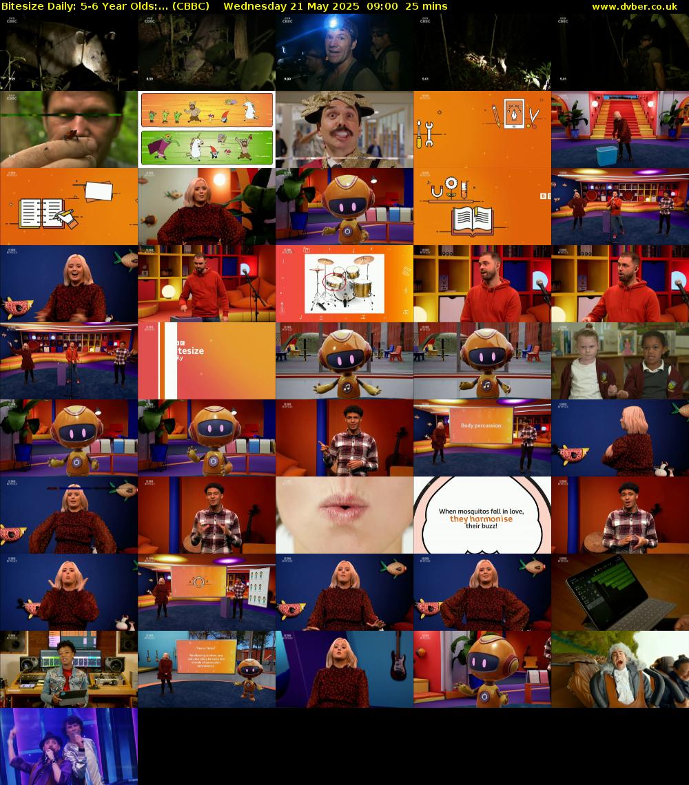 Bitesize Daily: 5-6 Year Olds:... (CBBC) Wednesday 21 May 2025 09:00 - 09:25