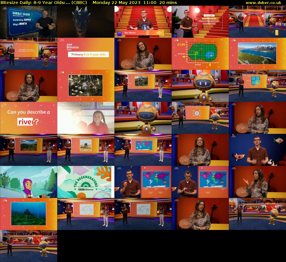 Bitesize Daily: 8-9 Year Olds:... (CBBC) Monday 22 May 2023 11:00 - 11:20