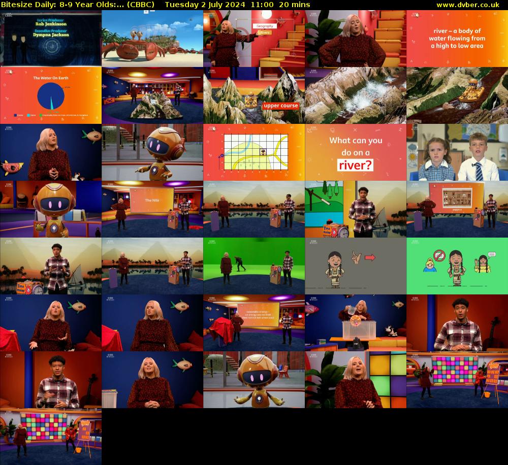 Bitesize Daily: 8-9 Year Olds:... (CBBC) Tuesday 2 July 2024 11:00 - 11:20