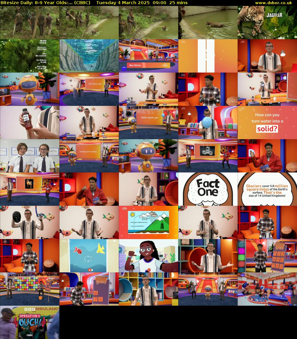 Bitesize Daily: 8-9 Year Olds:... (CBBC) Tuesday 4 March 2025 09:00 - 09:25