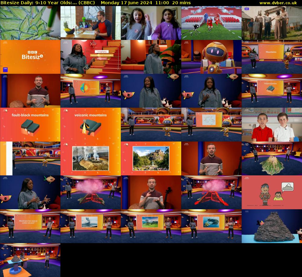 Bitesize Daily: 9-10 Year Olds:... (CBBC) Monday 17 June 2024 11:00 - 11:20