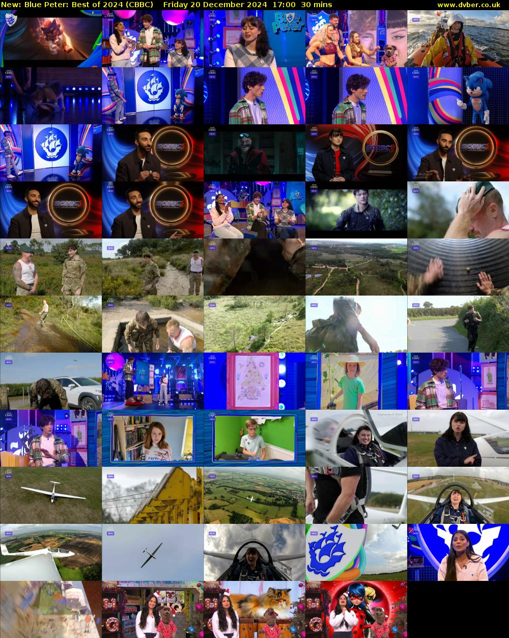 Blue Peter: Best of 2024 (CBBC) Friday 20 December 2024 17:00 - 17:30