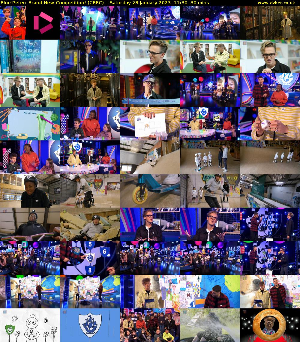 Blue Peter: Brand New Competition! (CBBC) Saturday 28 January 2023 11:30 - 12:00