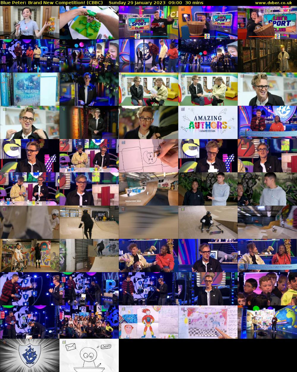 Blue Peter: Brand New Competition! (CBBC) Sunday 29 January 2023 09:00 - 09:30