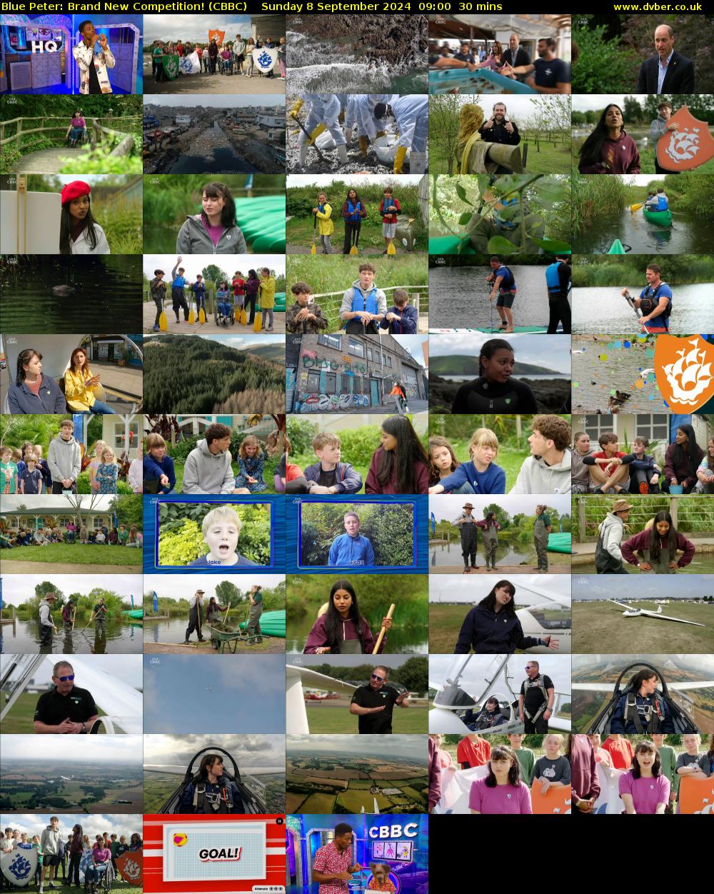 Blue Peter: Brand New Competition! (CBBC) Sunday 8 September 2024 09:00 - 09:30