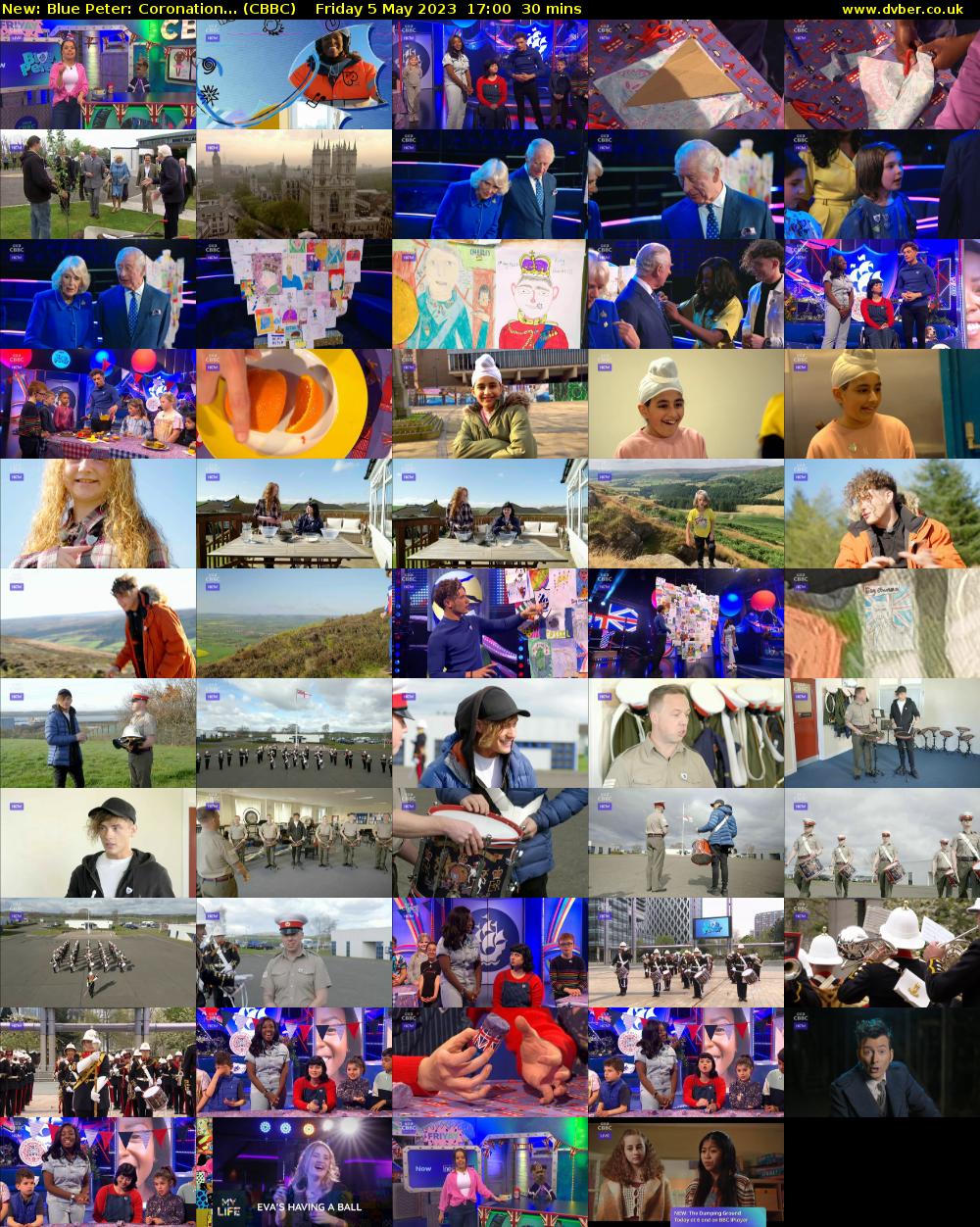 Blue Peter: Coronation... (CBBC) Friday 5 May 2023 17:00 - 17:30