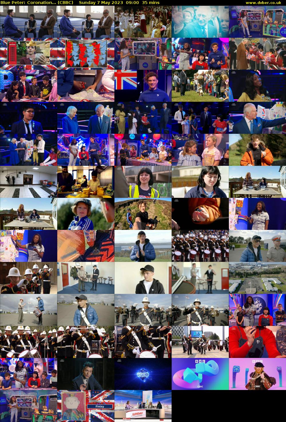 Blue Peter: Coronation... (CBBC) Sunday 7 May 2023 09:00 - 09:35