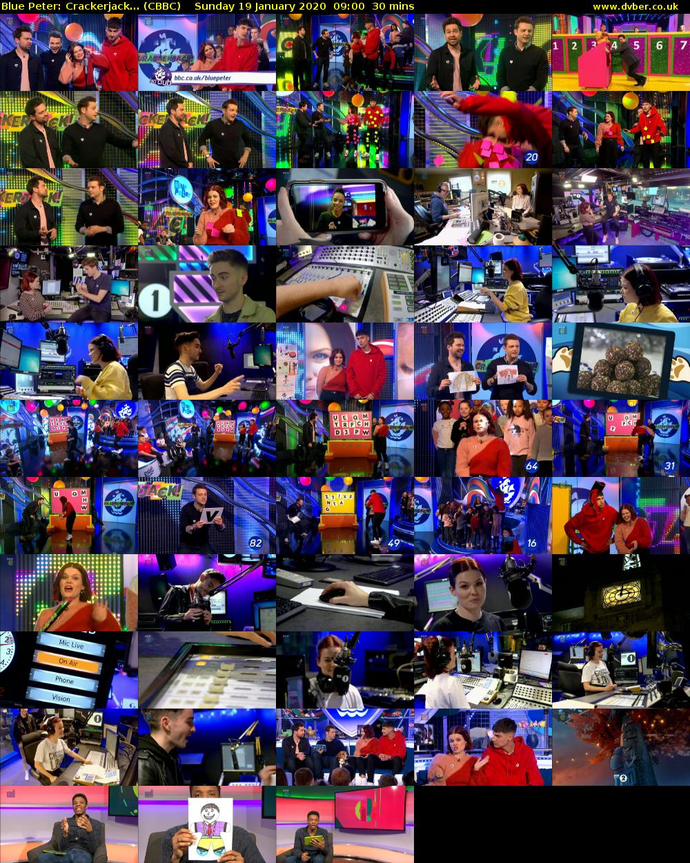 Blue Peter: Crackerjack... (CBBC) Sunday 19 January 2020 09:00 - 09:30