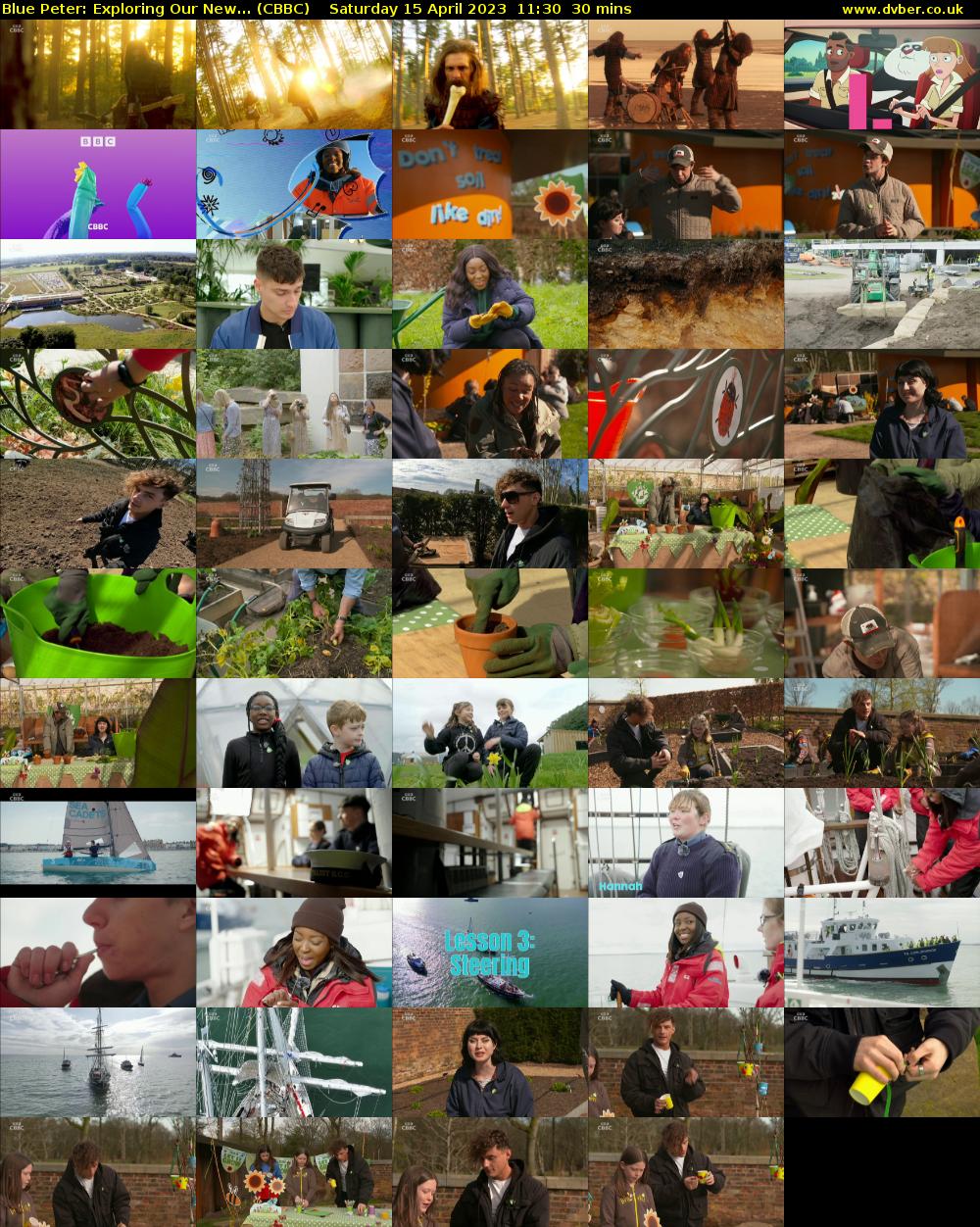 Blue Peter: Exploring Our New... (CBBC) Saturday 15 April 2023 11:30 - 12:00