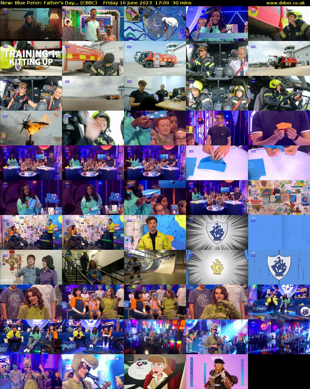 Blue Peter: Father's Day... (CBBC) Friday 16 June 2023 17:00 - 17:30