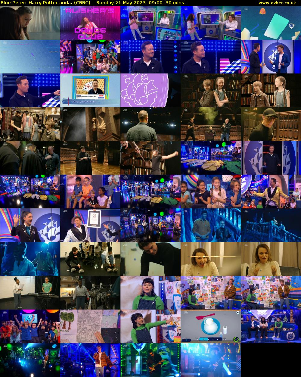 Blue Peter: Harry Potter and... (CBBC) Sunday 21 May 2023 09:00 - 09:30