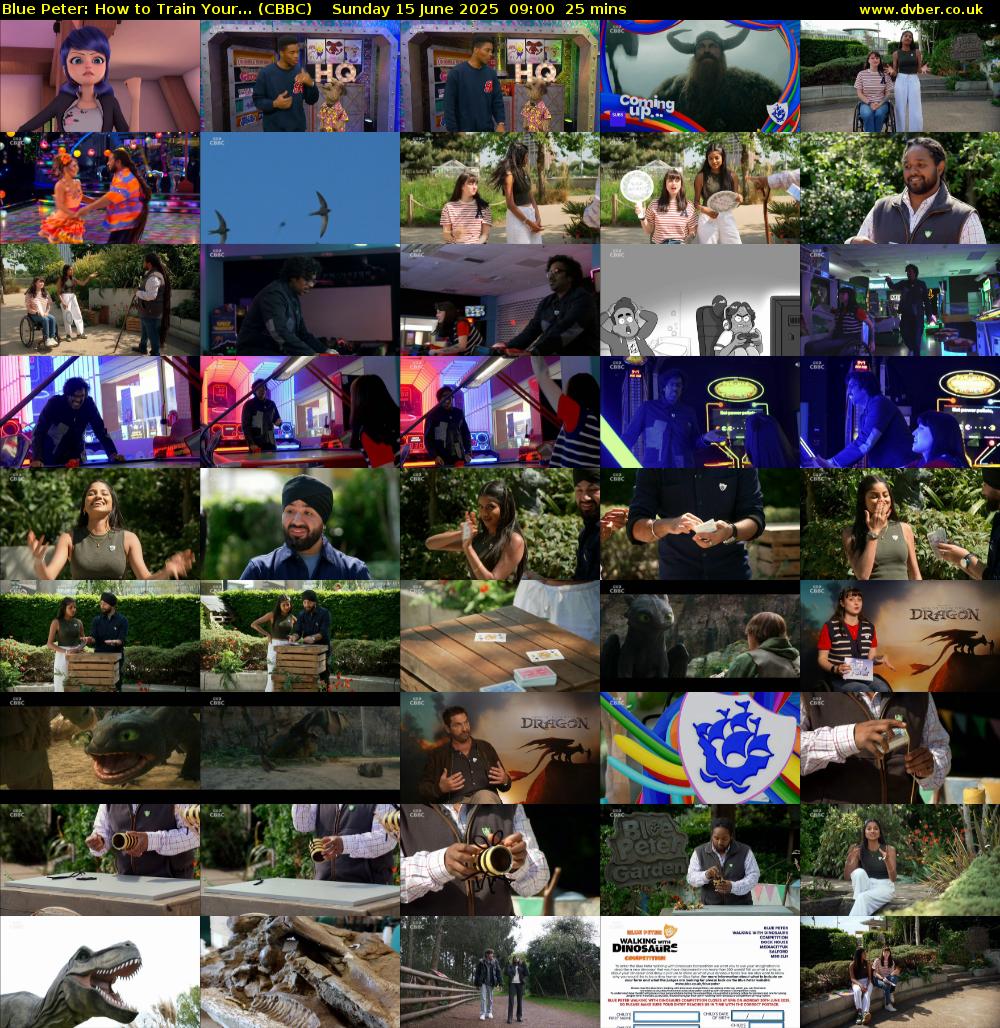 Blue Peter: How to Train Your... (CBBC) Sunday 15 June 2025 09:00 - 09:25