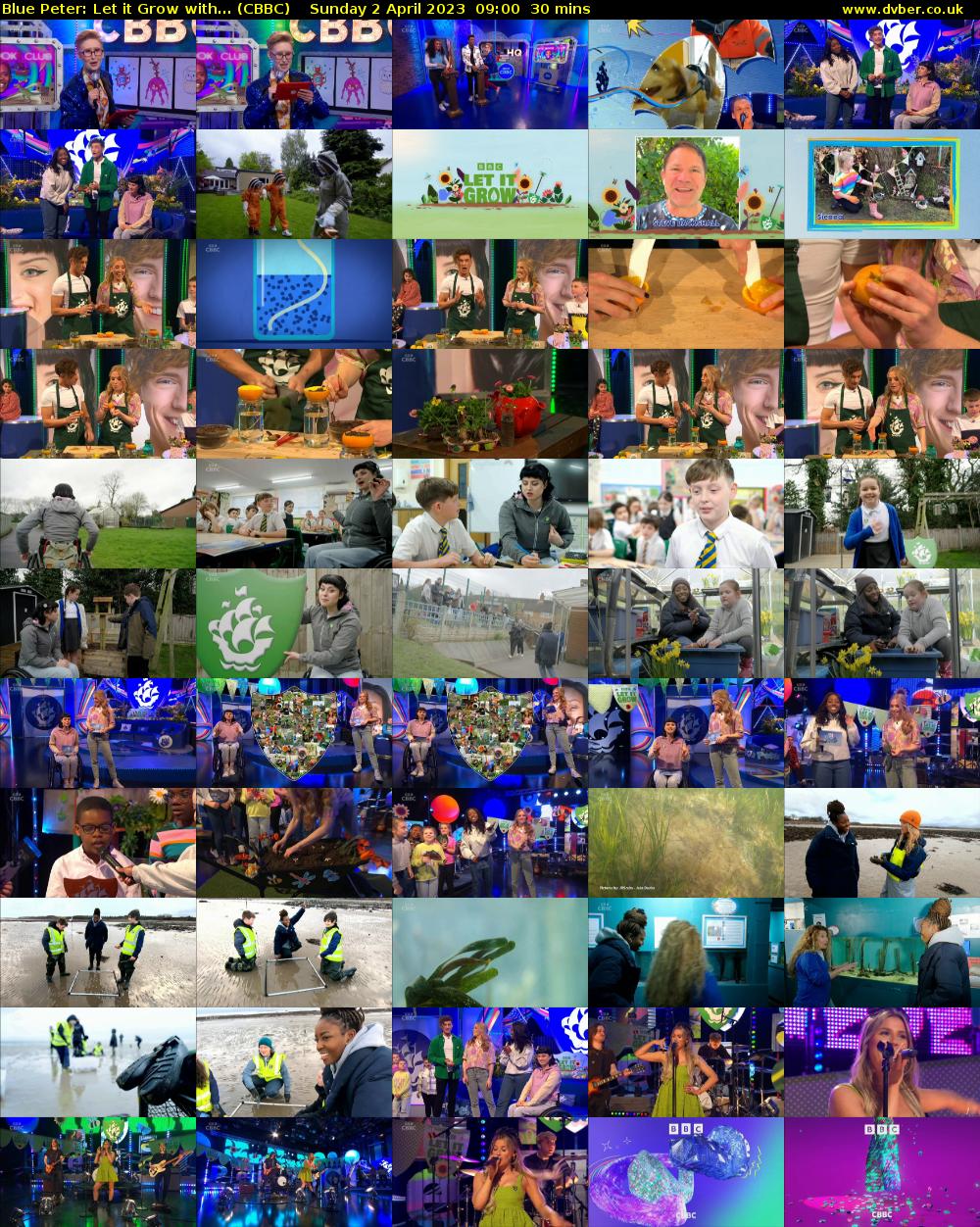 Blue Peter: Let it Grow with... (CBBC) Sunday 2 April 2023 09:00 - 09:30