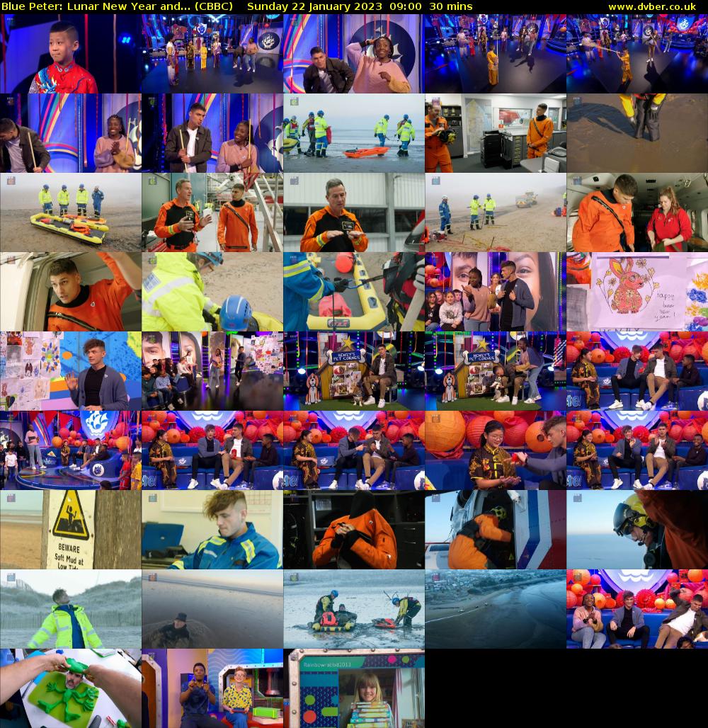 Blue Peter: Lunar New Year and... (CBBC) Sunday 22 January 2023 09:00 - 09:30