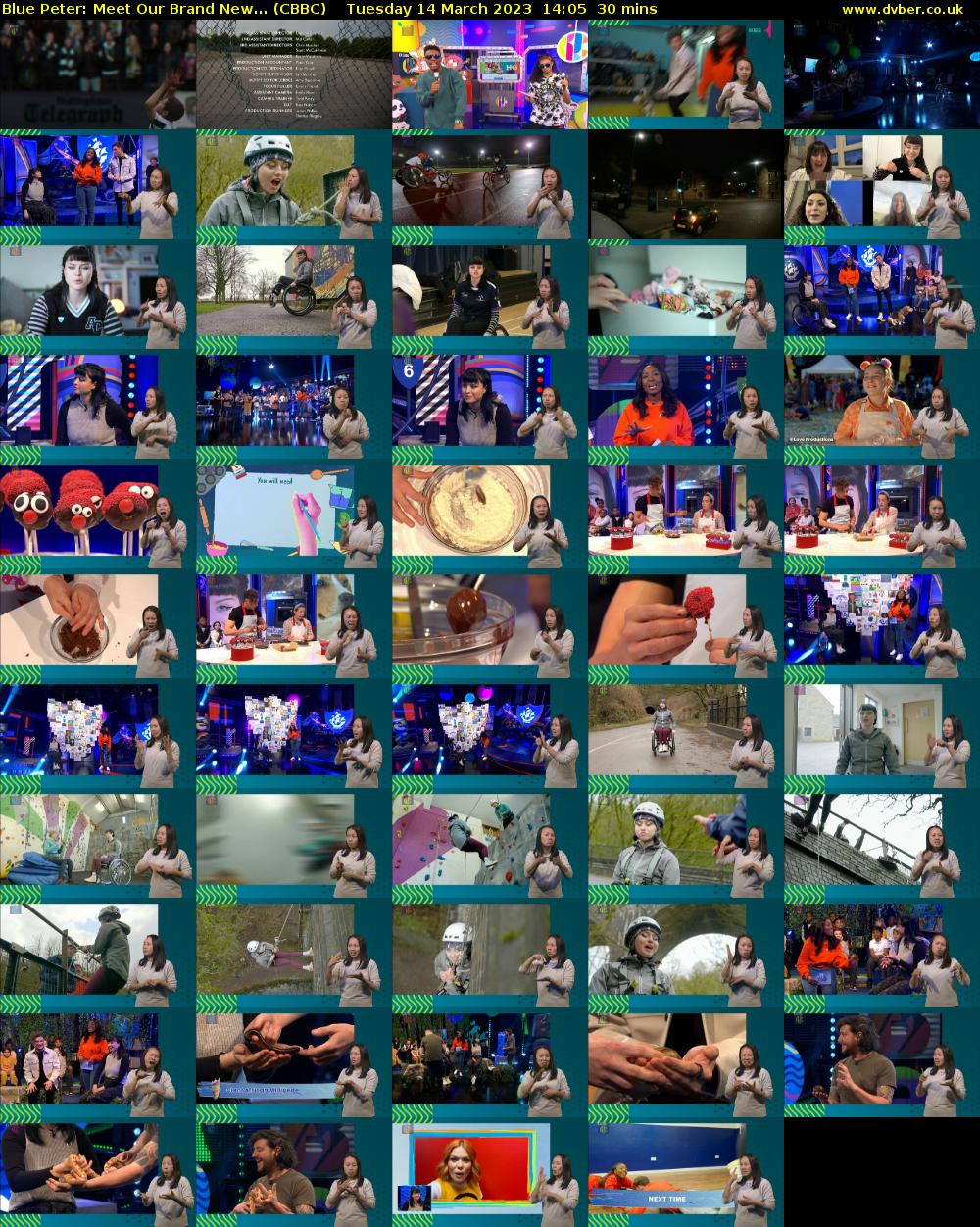 Blue Peter: Meet Our Brand New... (CBBC) Tuesday 14 March 2023 14:05 - 14:35