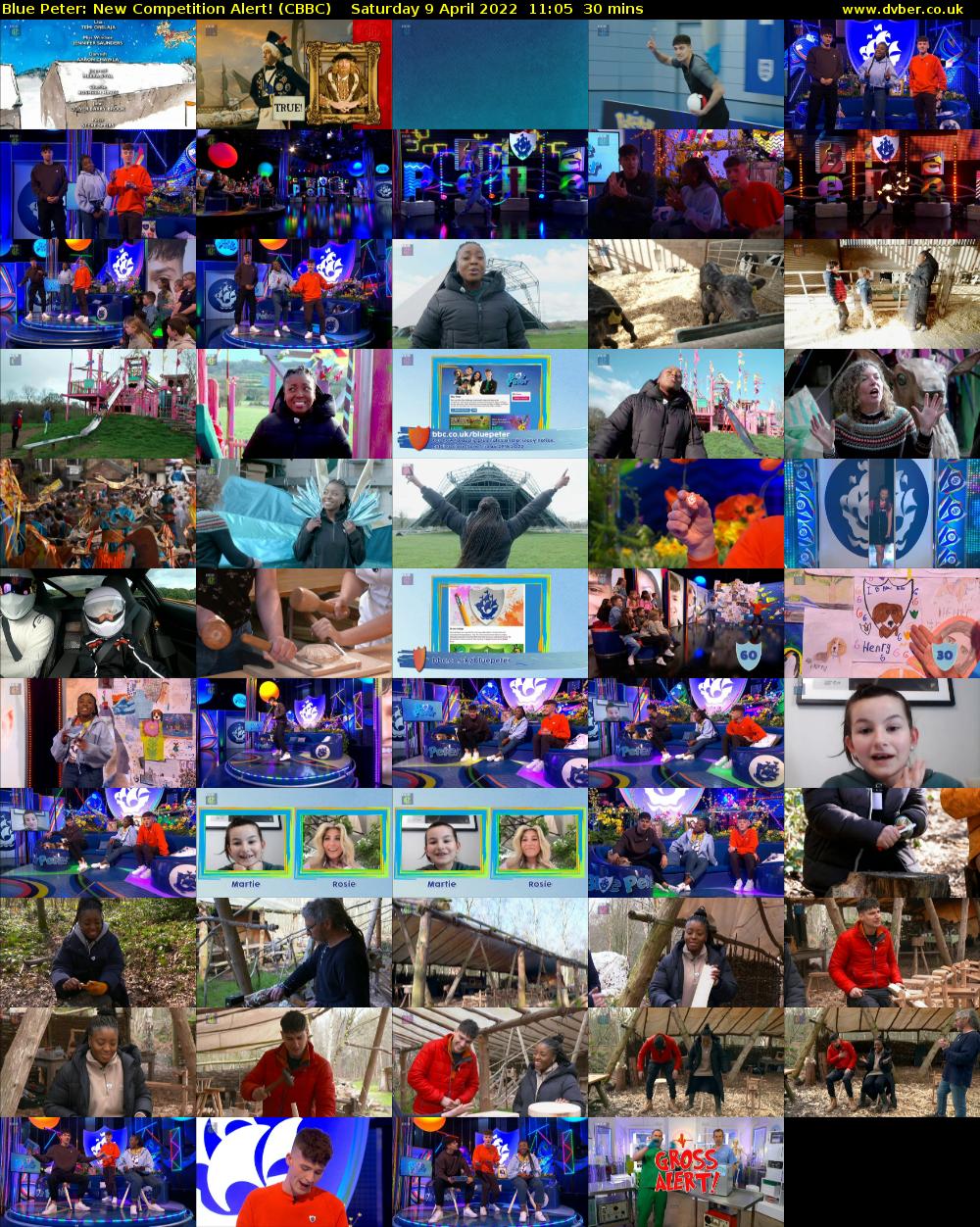 Blue Peter: New Competition Alert! (CBBC) Saturday 9 April 2022 11:05 - 11:35