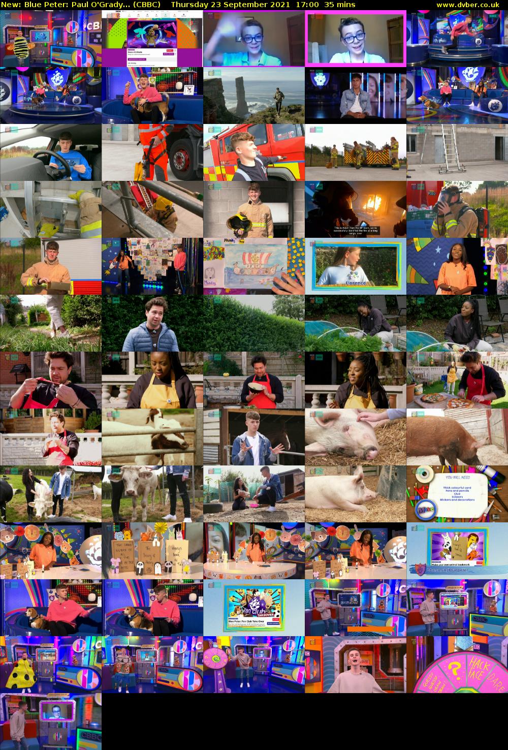 Blue Peter: Paul O'Grady... (CBBC) Thursday 23 September 2021 17:00 - 17:35