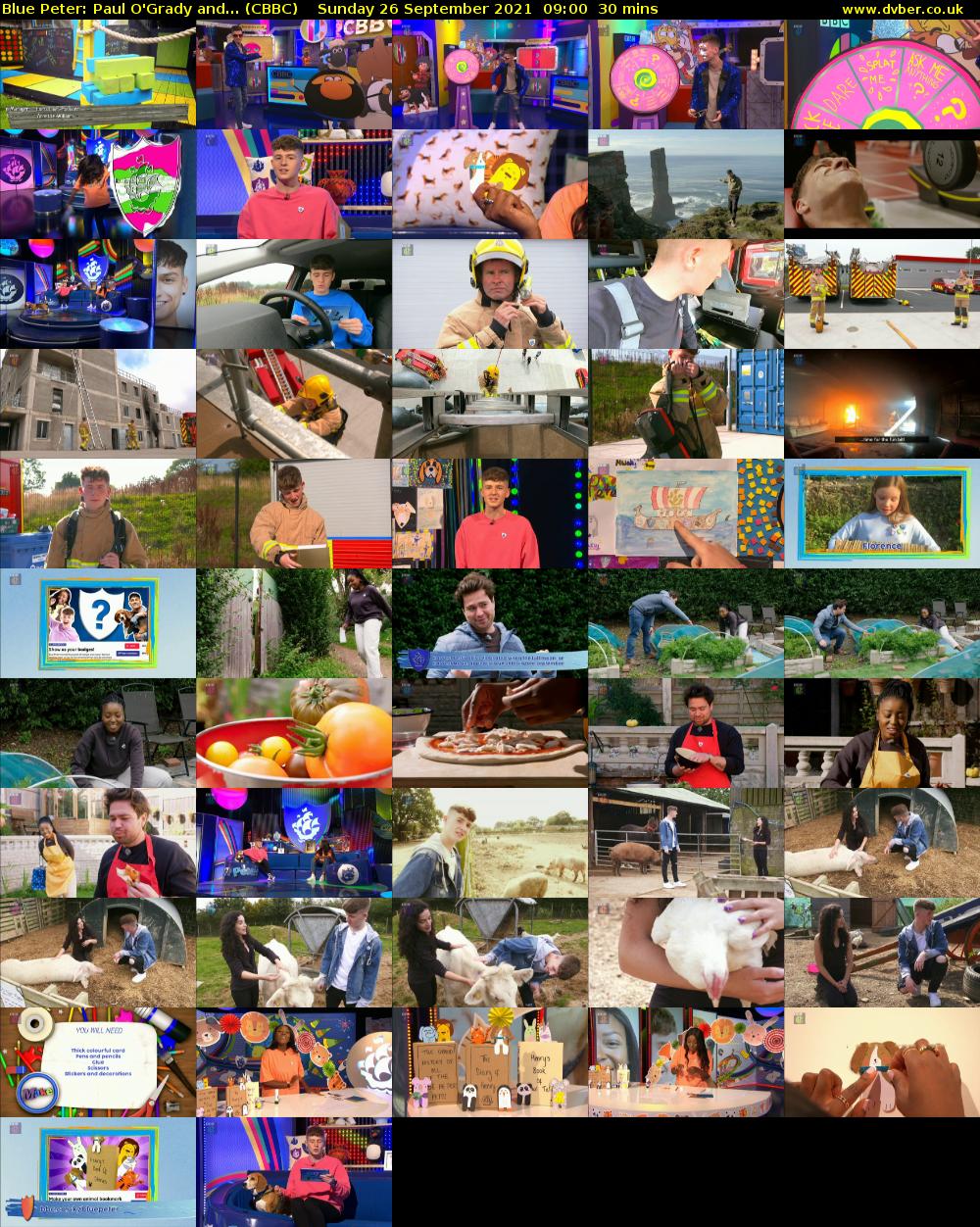 Blue Peter: Paul O'Grady and... (CBBC) Sunday 26 September 2021 09:00 - 09:30