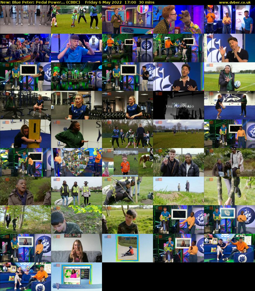 Blue Peter: Pedal Power... (CBBC) Friday 6 May 2022 17:00 - 17:30